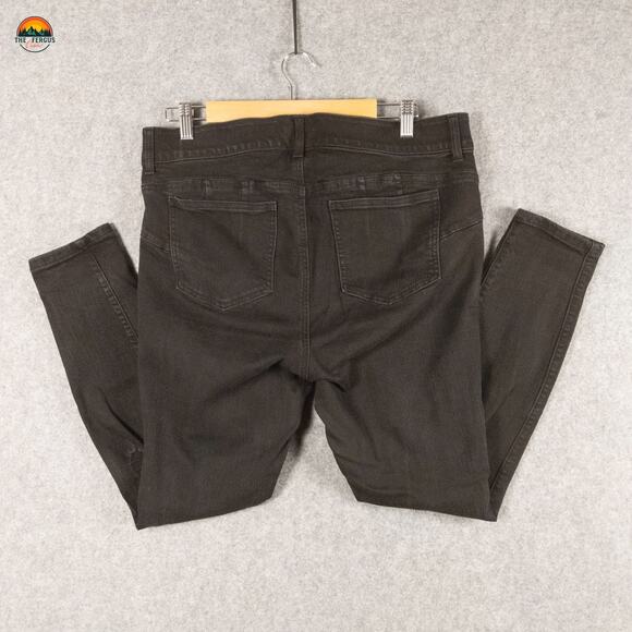 Torrid Bombshell Skinny Jeans Black Distressed Premium Stretch Women's Size 14S - Picture 5 of 12